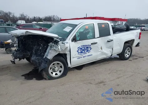 2018 Chevrolet Silverado 1500 Wt z USA, uszkodzony, nr VIN 1GCRCNEH8JZ371799
